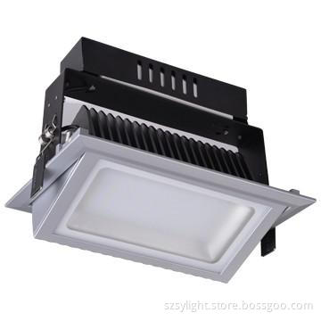 High power 38w rectangular led shop light with SAA CE RoHS